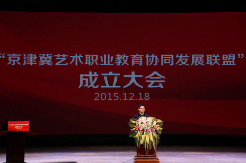 9文化部科技司司长、全国文化艺术职业教育教学指导委员会主任孙若风讲话_调整大小