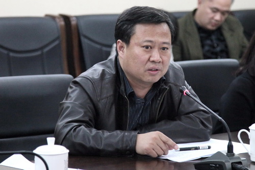 9北京戏曲艺术职业学院教务处主任王雷主持研讨会_调整大小