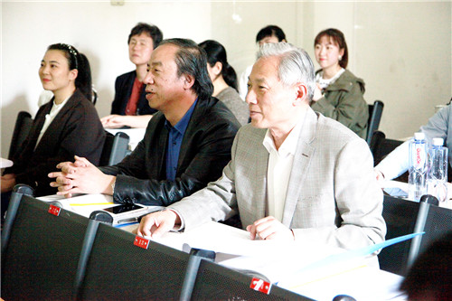 图 19 刘侗院长亲临比赛现场