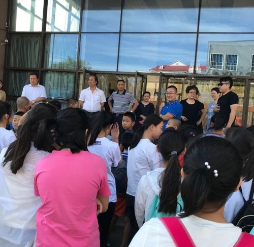 5院领导检查专业课堂