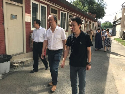 7院领导检查专业课堂