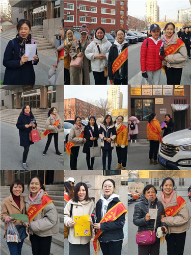 7学生会成员和老师们合影留念