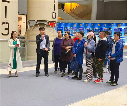 参观中华航天博物馆1