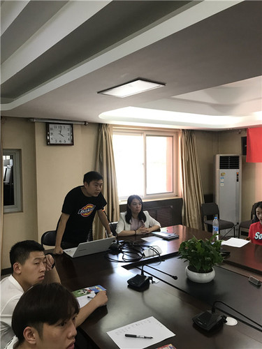 6.尹航同学进行事迹宣讲