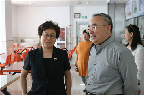 7局领导检查食堂安全工作