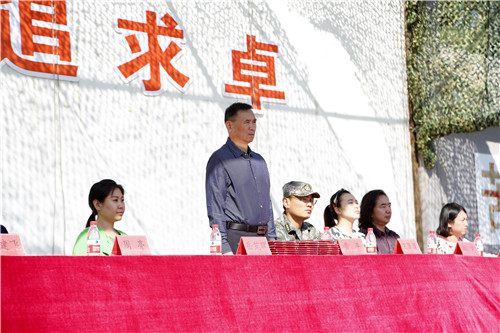 12副院长黄平参加结营仪式