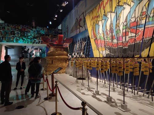 5、2008年奥运会开幕式上的“龙舟”