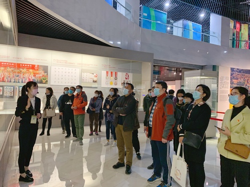 6、党员参观展览