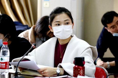 4团委负责人 唐晶晶 发言