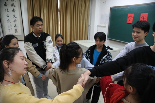 8.学生会复试现场