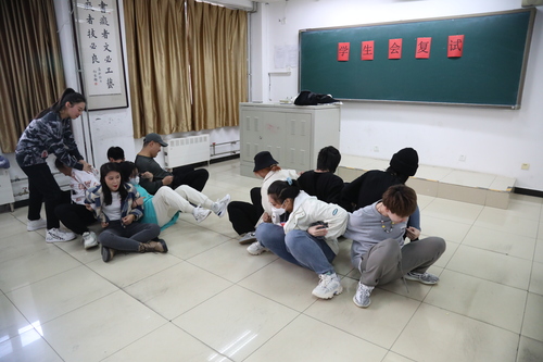 9.学生会复试现场