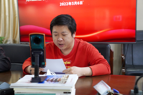 人事处夏磊同志宣读方案