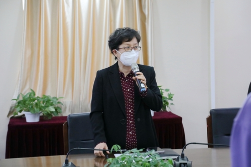 党委书记毕兆炜宣布演练正式开始