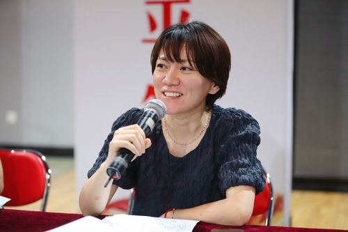 学生处赵颖老师发言