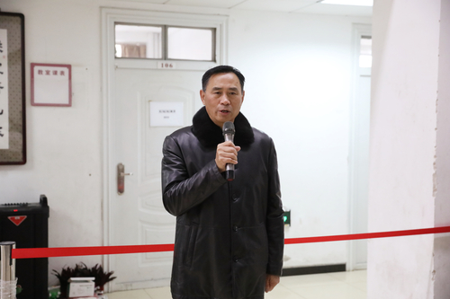 学院党委副书记黄平讲话