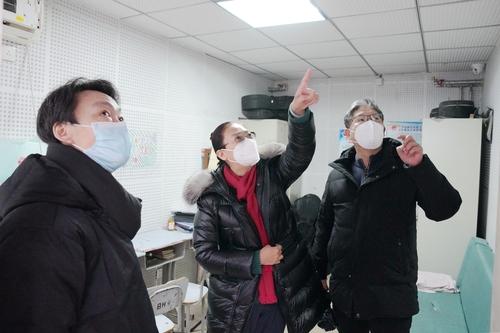 院领导带队检查京音琴房情况