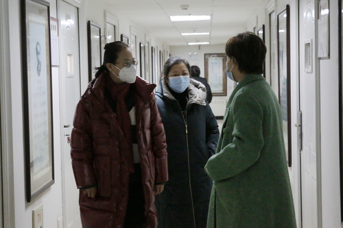 院领导巡查音乐系专业课堂