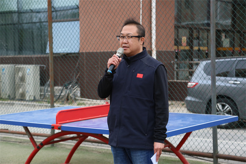 焦振宇副院长作动员讲话