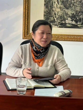 2学院党委书记黄珊珊讲话