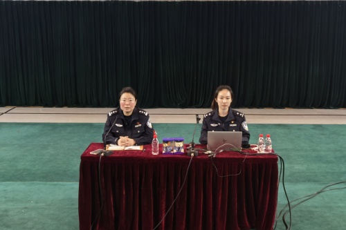 丰台公安分局警官来我院开展防电诈讲座