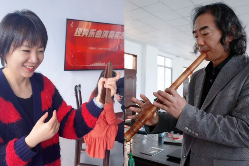 图片10创新团队教师在厦门市南乐团认真学习交流