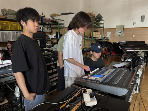 舞美系专业考试现场